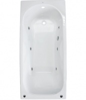 Ванна Roca Malibu 170x70 (без ручек) с гидромассажем