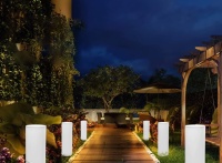 Светильник Цилиндр 40х115 питание от АКБ, RGB